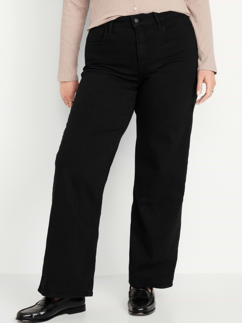NWT Old Navy High Waisted Wow Wide Leg Jeans